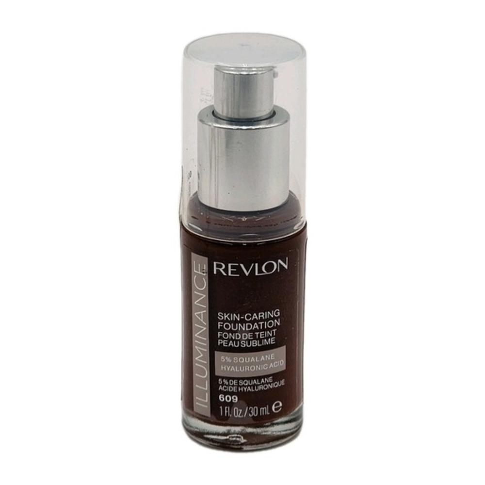Revlon Illuminance Skin Caring Liquid Foundation Makeup Sienna 609 New Sealed
